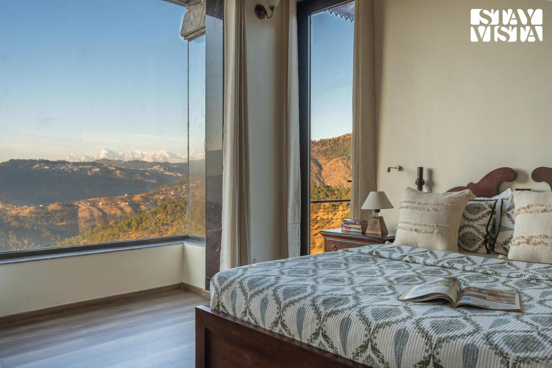 Stayvista At Amulyam Villa With Lawn & Bonfire Mukteshwar Exteriör bild