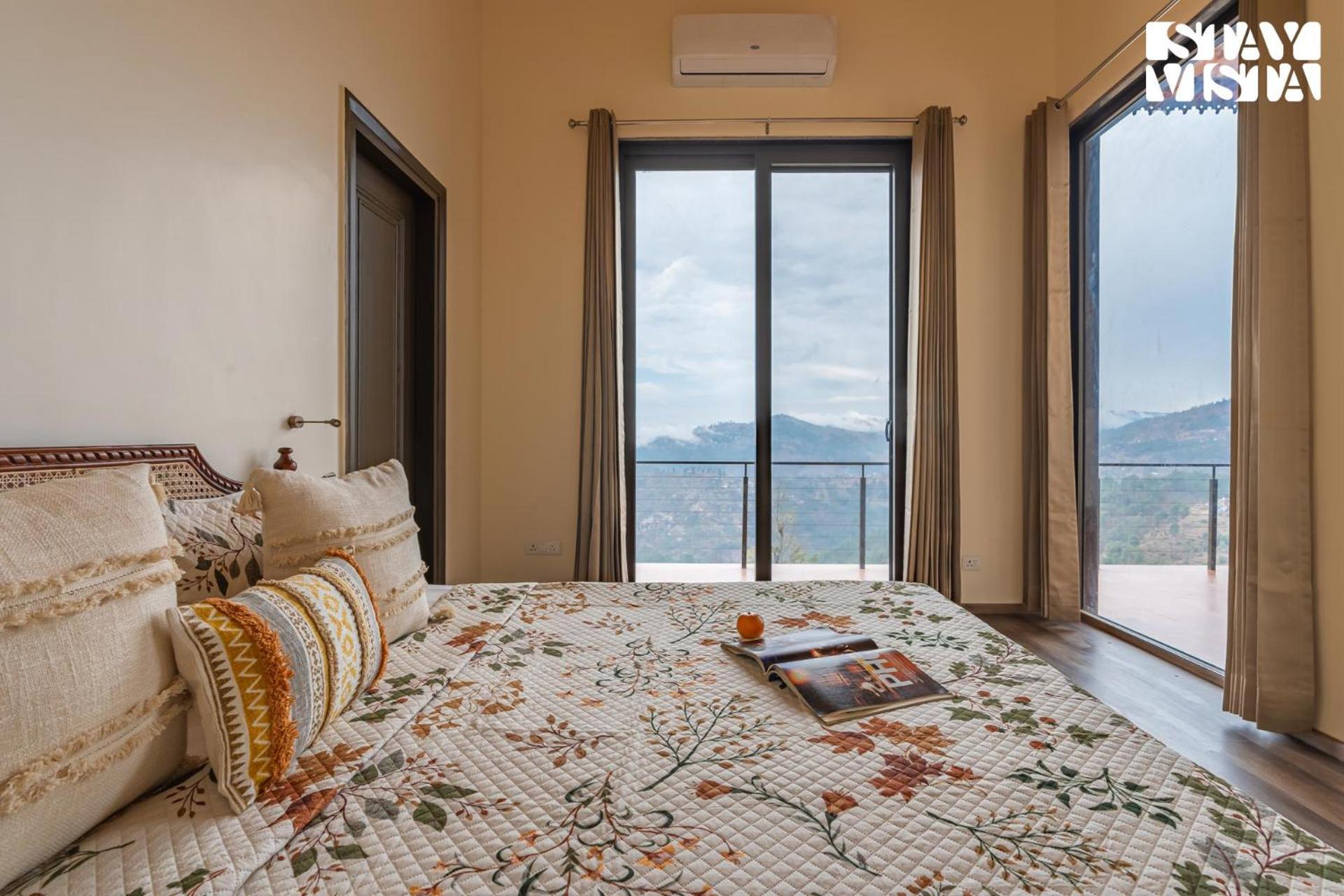 Stayvista At Amulyam Villa With Lawn & Bonfire Mukteshwar Exteriör bild